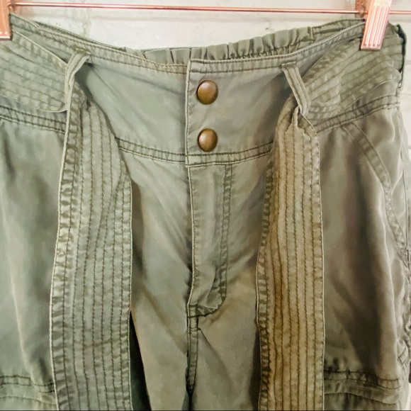 Abercrombie Green high waist utility short - Picture 5 of 5